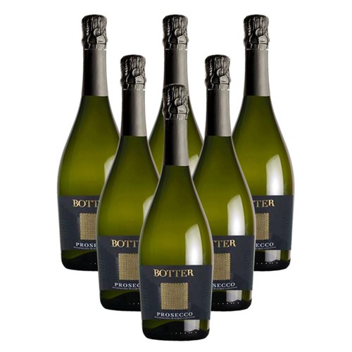 Crate of 6 Botter Prosecco 75cl Prosecco
